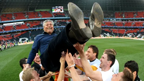 Mircea Lucescu și Răzvan Raț,** pentru a șaptea oară campioni în Ucraina, cu Șahtior