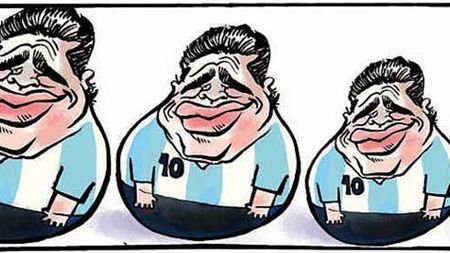 Caricatura zilei / Argentina este Messi-dependentă!