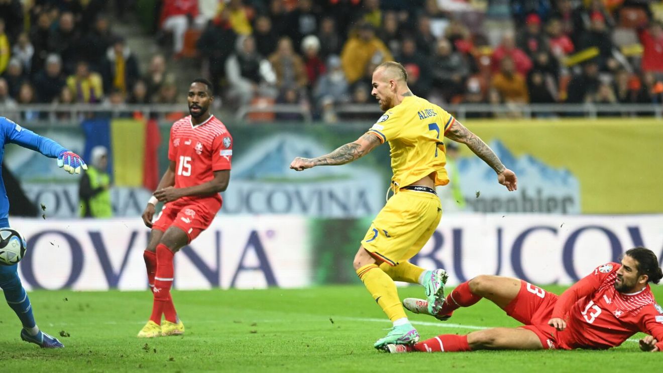 Denis Alibec, în extaz după ce a marcat cu Elveția și a adus calificarea României la EURO 2024 de pe primul loc: „E cel mai frumos moment din viața mea!”. Ce le promite suporterilor