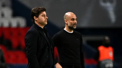 Manchester City, aproape de o performanță istorică: „Guardiola i-a dat clasă lui Pochettino!” Presa internațională, extaziată după „șocul” de la Paris, cu PSG