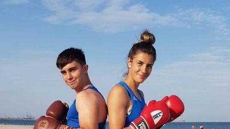 Poveste de dragoste în ringul de box. "A fost o scânteie între noi"