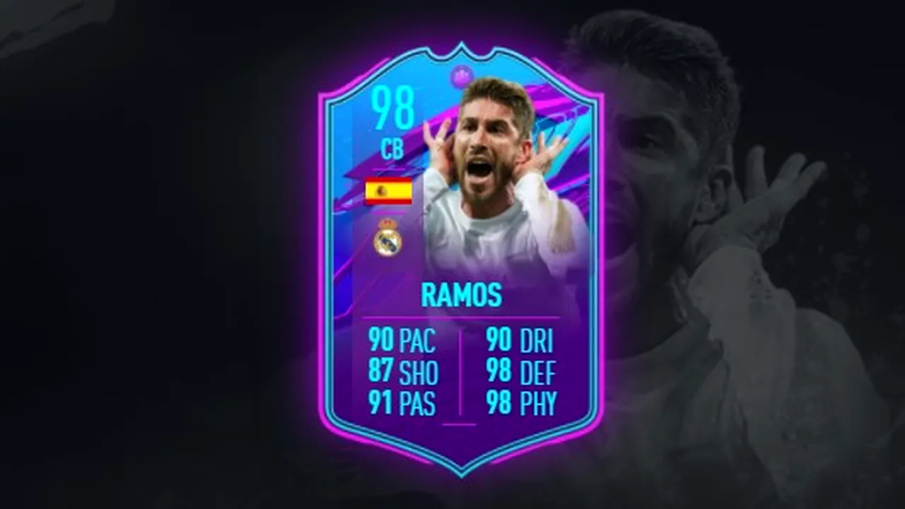 End Of An Era Sergio Ramos în FIFA 21. Ce super card a primit fundașul în Ultimate Team