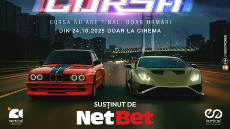 (P) Filmul românesc „Cursa” se lansează în cinematografe pe 24 octombrie, inclusiv în format 4DX