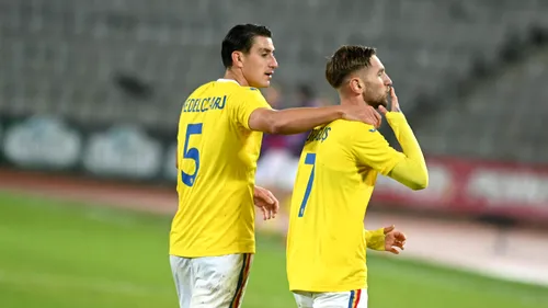 Denis Drăguș a marcat primul gol la echipa națională în poarta unui fotbalist de 40 de milioane de euro și e optimist după România - Slovenia: „Sper să ne calificăm la turnee finale cu reușitele mele!”