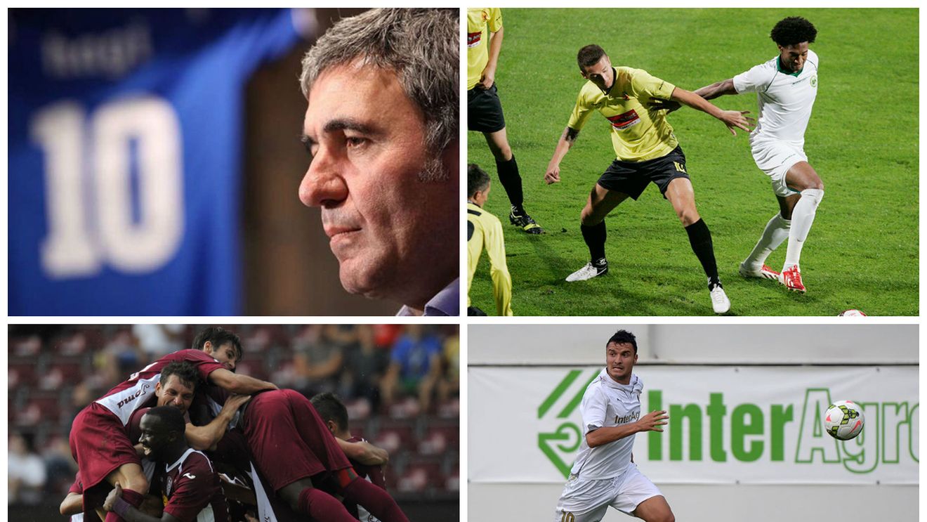 CFR Cluj - Astra 4-1. Giurgiuvenii au avut doi jucători eliminați. Viitorul - Ceahlăul s-a terminat 2-0