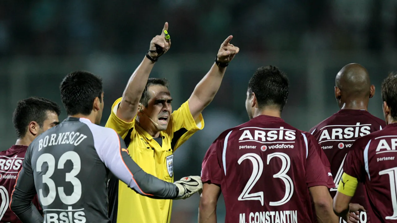 Augustus Constantin și Marius Avram vor arbitra în cupele europene