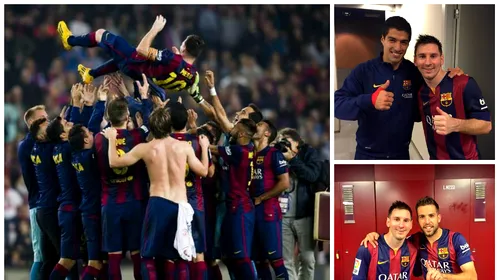 FOTO | <i class='ep-highlight'>Messi</i>, felicitat de coechipieri pe rețelele sociale după ce a devenit golgheterul all-time al campionatului Spaniei. Suarez: „<i class='ep-highlight'>Leo</i>, continui să faci istorie”