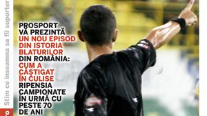 Au încercat să oprească meciul pentru că ploua**: Primul titlu câștigat cu arbitrii!