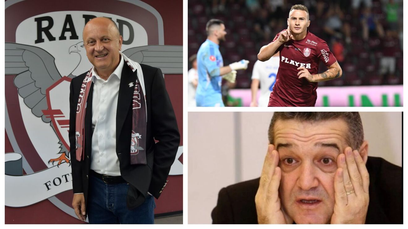 Incredibil. Dan Şucu i l-a furat lui Gigi Becali pe Daniel Bîrligea: FCSB e la un pas să piardă transferul în lupta cu Rapid Bucureşti