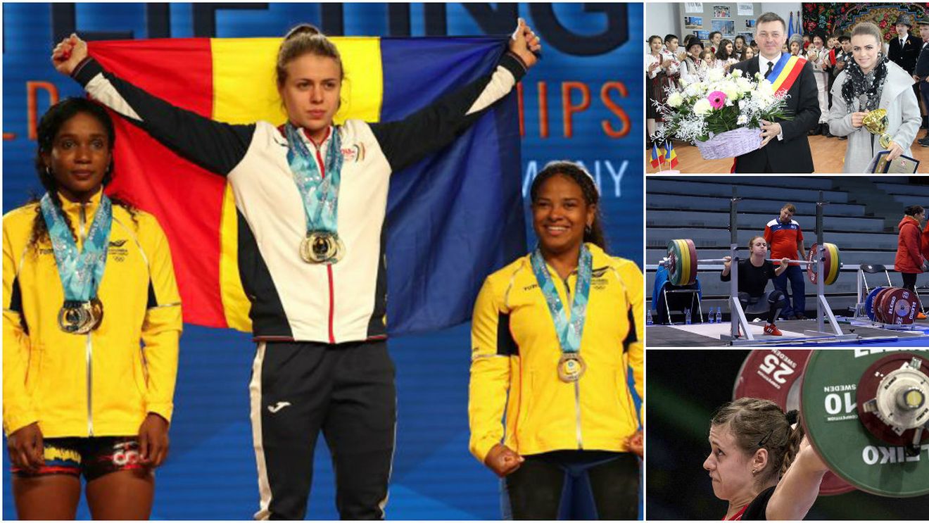INTERVIU cu Wonder Woman a României! "Fata cu nervii tari", tripla campioană mondială din Ibănești, ridică 10-15 tone pe zi pentru a-și îndeplini un vis: Jocurile Olimpice din 2020