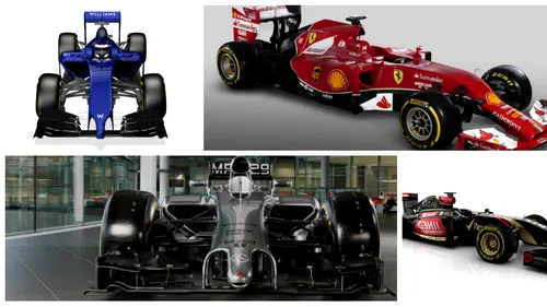 FOTO Așa vor arăta noile monoposturi de Formula 1! Schimbările de regulament aduc modificări importante de design