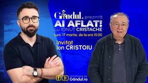 „Ai Aflat! cu Ionuț Cristache” începe luni, 17 martie, de la ora 15.00, live pe Gândul. Invitat: Ion Cristoiu