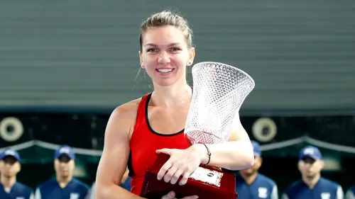 Importanța istorică a trofeului de la Shenzhen. Simona Halep a depășit două vedete ale tenisului la numărul de titluri câștigate