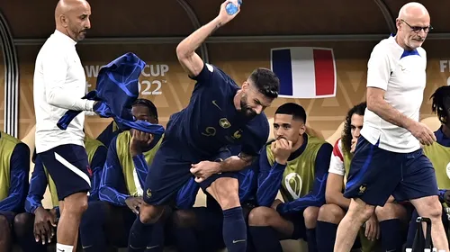 Olivier Giroud, gest șocant în finala Cupei Mondiale! Cum a reacționat starul Franței după ce a fost schimbat
