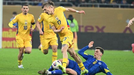 Florin Tănase, out din naționala României. Mircea Lucescu l-a scos la pauza meciului cu Bosnia