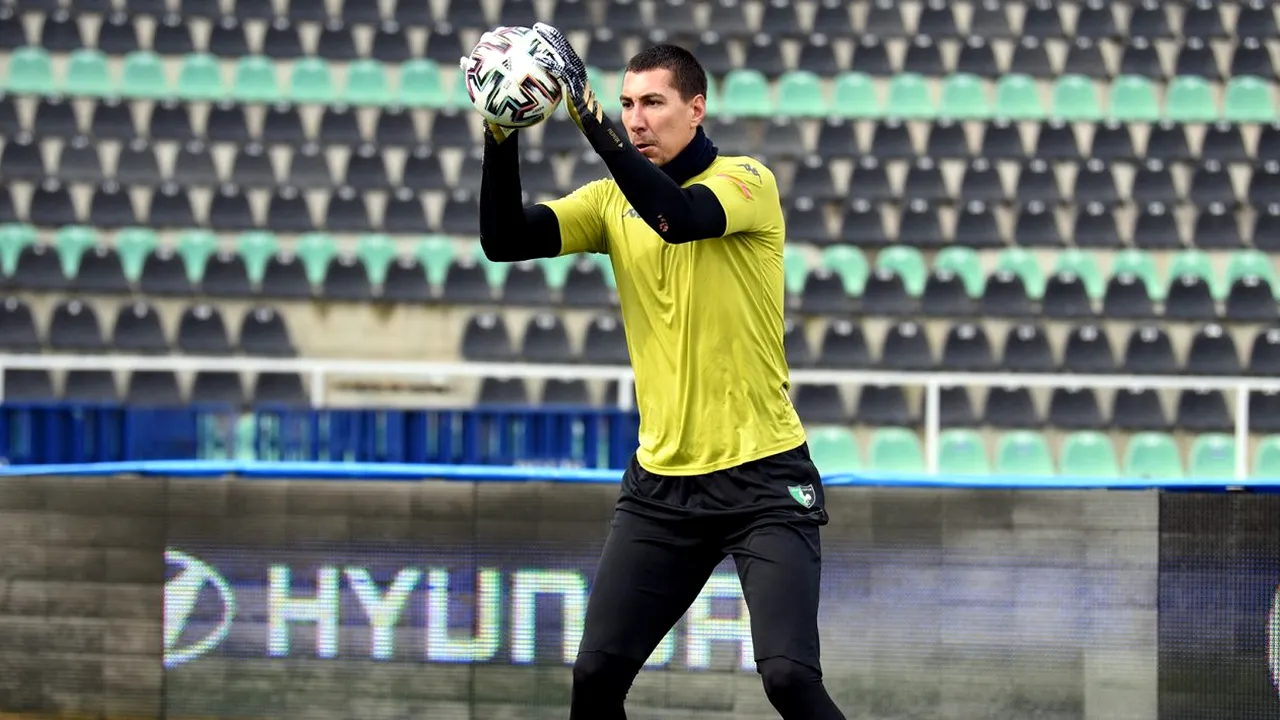 Costel Pantilimon și-a depus memoriu la FIFA pentru a pleca de la Denizlispor. Portarul român e titular incontestabil la penultima clasată din Turcia