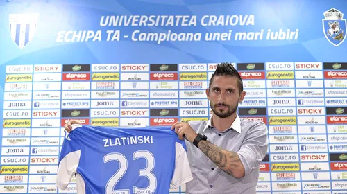 Hristo Zlatinski și-a prelungit contractul cu CS Universitatea Craiova