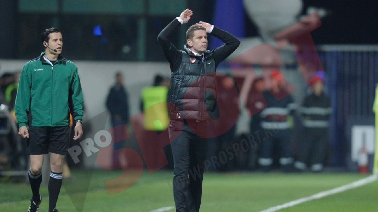 Flavius Stoican stă două etape în tribune. Antrenorul lui Dinamo a primit și o amendă, după scandalul de la Ploiești