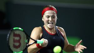 Ostapenko s-a comportat ca...Ostapenko. VIDEO | Gest urât al letonei, după ce a fost eliminată de la Montreal