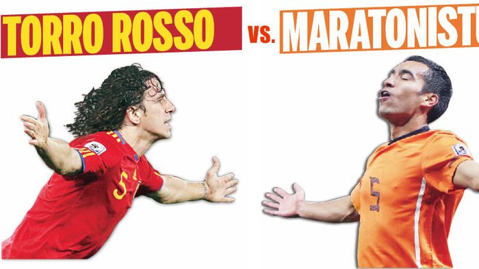 Eroii semifinalelor: Puyol vs Gio Van Bronckhorst