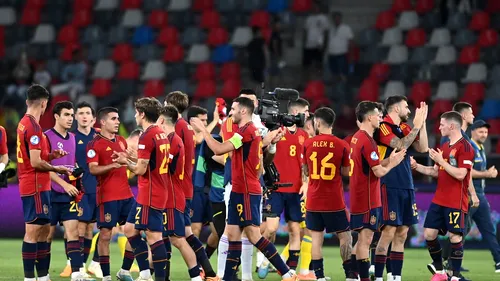 Reacția spaniolilor după ce naționala U21 a ajuns în grupa A la EURO alături de Italia, România și Slovacia