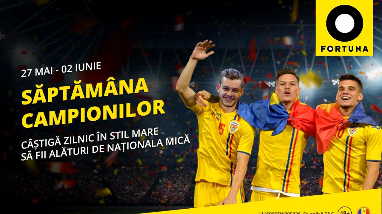 (P) Săptămâna Campionilor - Câștigă una dintre cele 7 excursii la EURO U21!