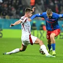 Daniel Bîrligea a venit la interviu după ce a luat cartonaş roşu şi a făcut asta, în direct, la TV, după FCSB – Olympiacos 0-0. Ce caracter!