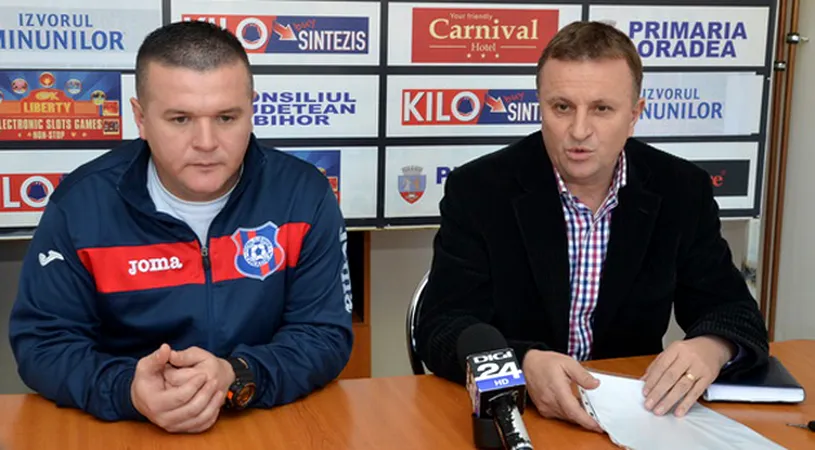 Președintele FC Bihor cere Consiliului Județean constituirea unei 