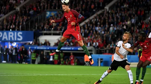 Dublu record pentru Cristiano Ronaldo! CR7 e PRIMUL jucător din istorie cu gol marcat la patru Campionate Europene și fotbalistul cu cele mai multe meciuri jucate