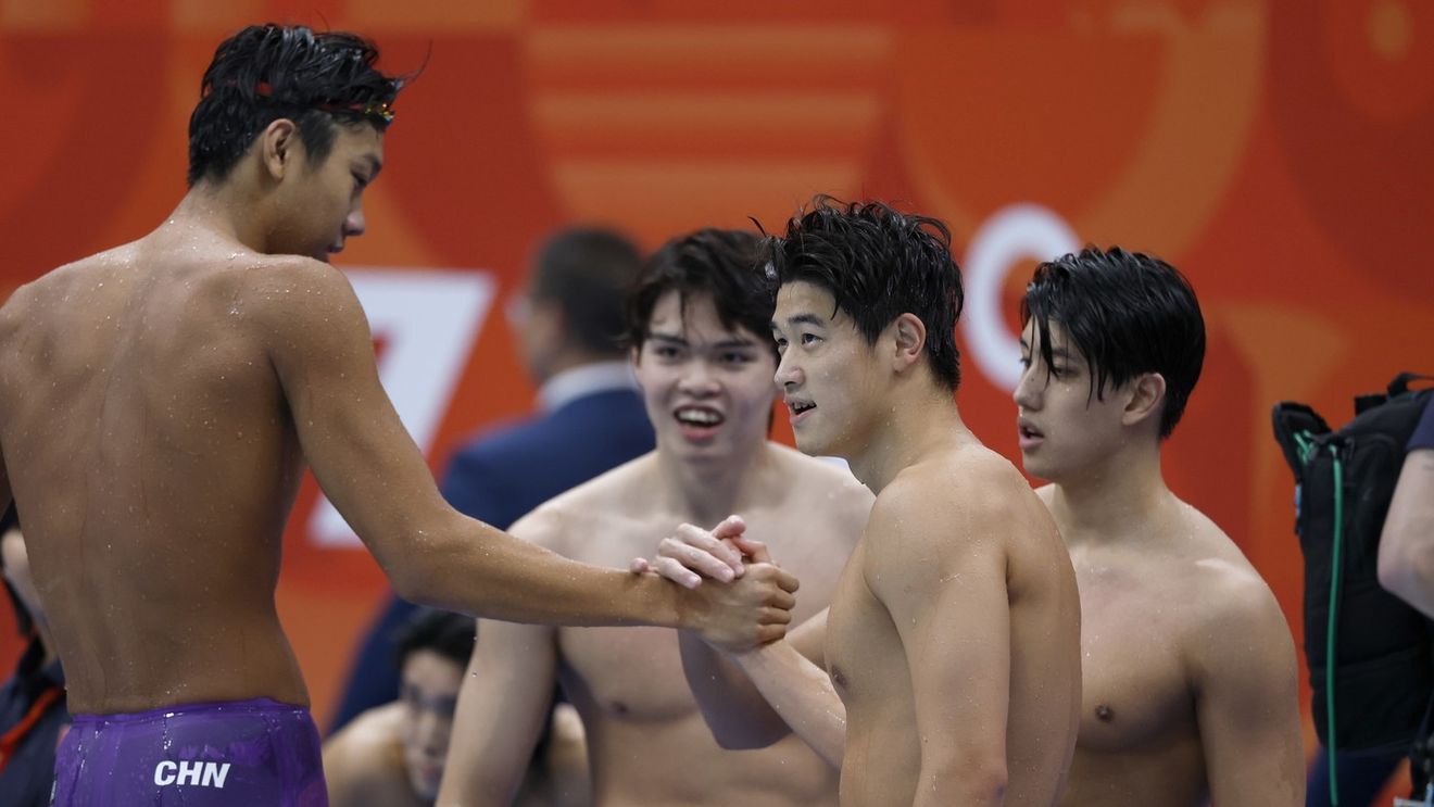 Pan Zhanle, învins categoric în China! Marele rival al lui David Popovici a pierdut în proba favorită a românului