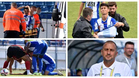 Noi informații despre starea de sănătate a celor trei jucători ai echipei Poli Iași ajunși la spital săptămâna trecută. ”Deretti are un ochi tumefiat, vase de sânge sparte și nu își poate mișca gura”. An încheiat pentru Ionuț Pop