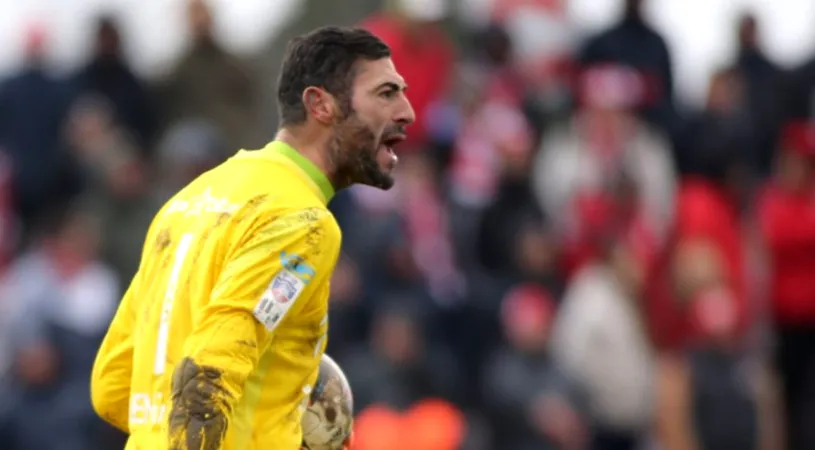 Bogdan Miron se poate întoarce în fotbalul românesc. Fostul portar de la UTA și Luceafărul Oradea are ofertă din Liga 3