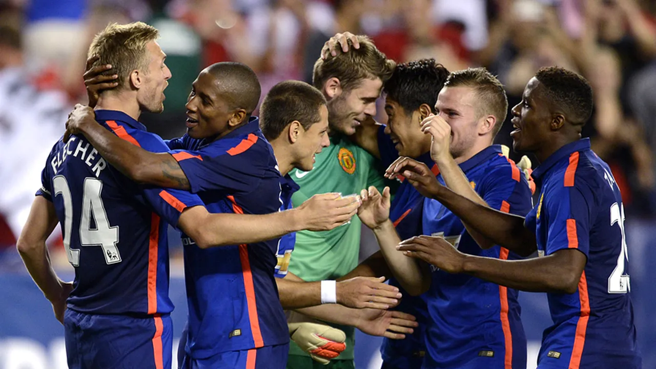 FOTO | Americanii habar n-au cum arată jucătorii lui United. Grafica televiziunii a făcut praf așezarea lui Van Gaal