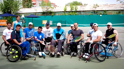 Primul Campionat Național de tenis în scaun cu rotile, găzduit de FRT