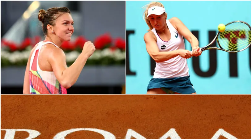 Arrivederci, Roma! Halep a fost învinsă de Gavrilova în turul secund al turneului din capitala Italiei, scor 3-6, 6-4, 3-6, și coboară pe locul 6 WTA începând de luni