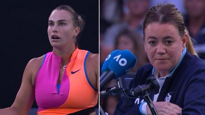 Moment incredibil la Australian Open! Aryna Sabalenka, penalizată de arbitru din cauza țipetelor sale: „Nu scoți sunetul normal”. VIDEO