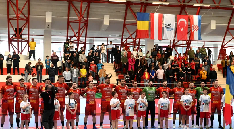 Austria - România 31-24, la Campionatul European de handbal masculin. La debut, „tricolorii” pierd singurul meci în care aveau șanse reale