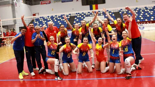 Cu o aruncătoare de suliță în echipă, naționala României s-a calificat la Campionatele Europene de volei Under 19! „Îmi plac ambele sporturi la fel de mult”