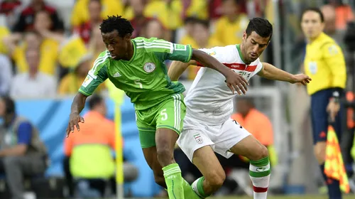 Cel mai anost meci de la Campionatul Mondial: Iran – Nigeria 0-0