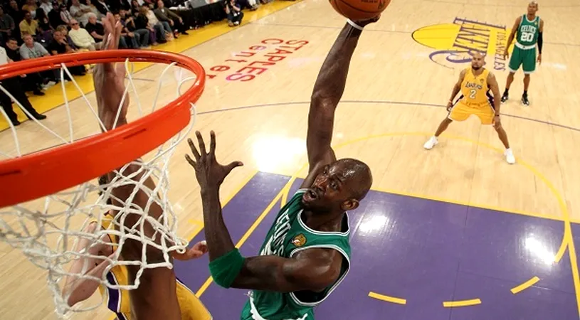 Garnett la cota 25,000!** Celtics a spulberat-o pe Lakers într-un meci special pentru 