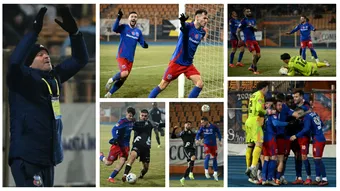 Daniel Oprița, după ce Steaua a ratat victoria pe terenul Ceahlăului: ”Sincer, îmi era teamă după ce am fost egalați.” Antrenorul nu renunță la visul promovării cu echipa din Ghencea