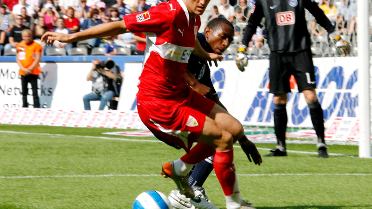 Marica a jucat o repriză la VfB Stuttgart în Cupa UEFA Intertoto