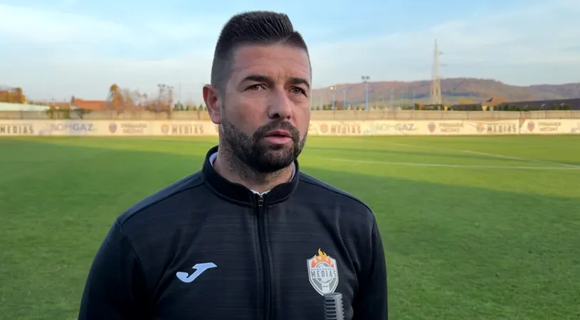 Surpriză la ACS Mediaș după chiar primul eșec suferit în acest sezon de Liga 3: Cosmin Vâtcă a fost demis! Patru persoane asigură interimatul