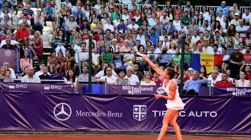Simona Halep și Patricia Țig luptă joi pentru calificarea în „sferturi” la BRD Bucharest Open. Vezi programul zilei