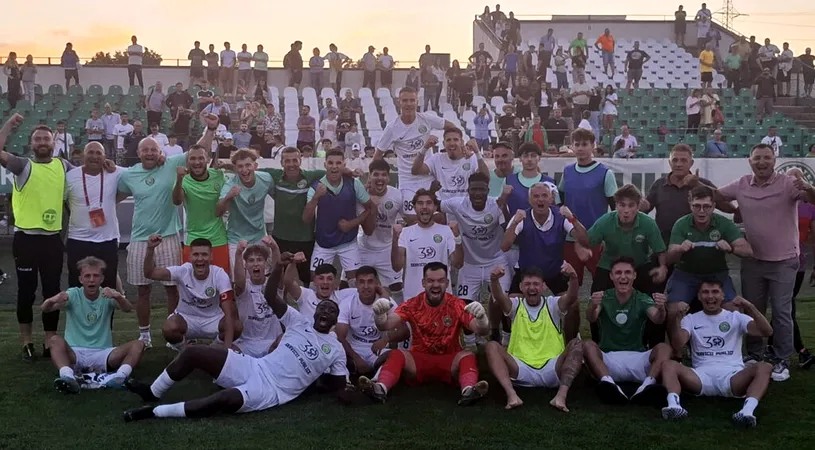 Sănătatea Cluj e singura care a eliminat în Play-off-ul Cupei României o echipă din prima ligă și merge pentru al doilea an consecutiv în grupe. Vasile Miriuță e în extaz: ”Aici e greu să ne bată orice echipă din play-out din Divizia A”