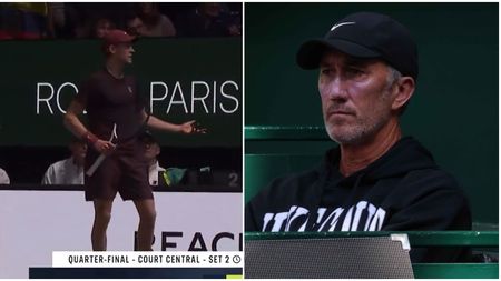 Nimeni nu credea că e în stare de așa ceva! Jannik Sinner a înjurat către Darren Cahill la Paris: „Eu fac break și voi stați dracu' degeaba”. VIDEO