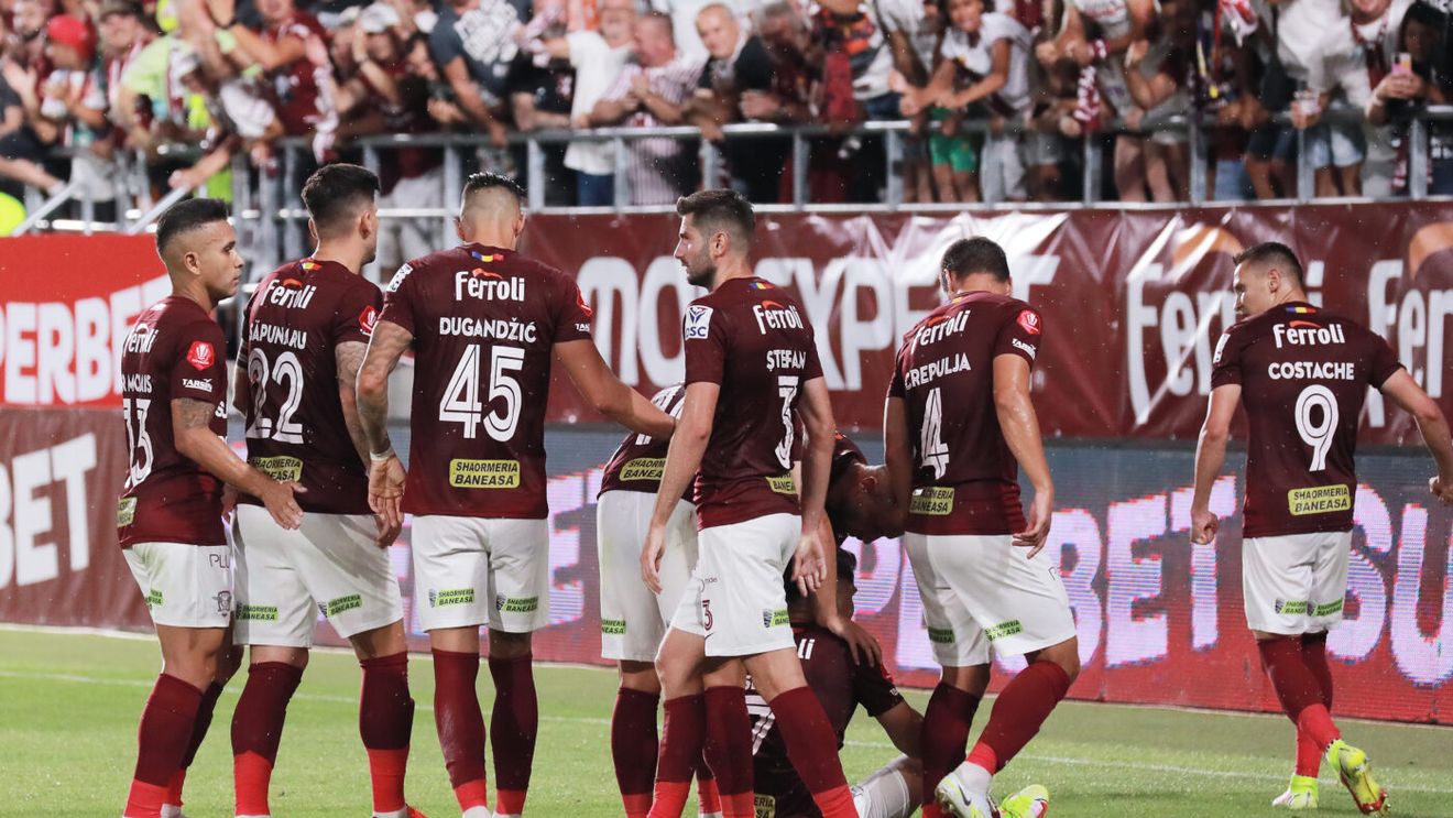 Rapid - FC Argeș 2-1. Giuleștenii au preluat șefia clasamentului din Superliga!