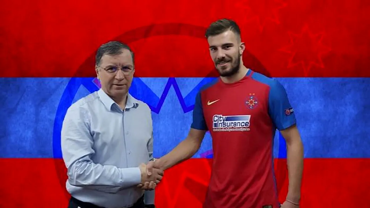 OFICIAL | Mihai Bălașa a semnat cu FCSB! Durata contractului, clauza imensă pusă de Becali, ce număr va purta și prima reacție: 