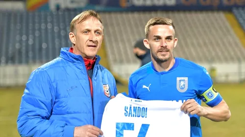 Emil Săndoi, meci special cu Universitatea Craiova: „Avem obiective diferite, sper să fie un joc deschis”. Ce absenţe are Chindia în Bănie