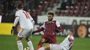 Două gafe, două goluri. CFR a învins Juventus, cu 2-0, liderul speculând fiecare gafă defensivă a "lanternei". Ioniță, la primul gol